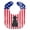 Labrador Retriever - Black, variant on Patriotic USA Black Labrador Baby Bib