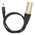 thumbnail image 3 of Trs To Xlr Cable Balanced Audio Converter Cable Balanced Audio Adapter Cable Balanced Interconnect Cable 3.5mm To XLR Cable 1/8inch TRS Male To XLR Male Balanced Audio Converter, 3 of 8