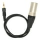 thumbnail image 2 of Cable de 3.5 mm A XLR Cable de 1/8 Pulgada TRS Macho A XLR Cable de Convertidor de Audio Equilibrado Masculino Para, 2 of 7