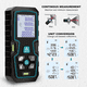 thumbnail image 4 of Medición de distancia láser de 328 pies habilitada para Bluetooth con pantalla retroiluminada, 4 of 5