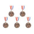 thumbnail image 1 of Medalla Bronce 5 Cm Con Cinta para El Cuello Premios Al Ganador Juegos Pelota, 1 of 4