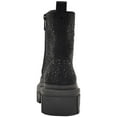 thumbnail image 2 of Guess Womens Ferine Rhinestone Embellished Combat & Lace-up Boots, 2 of 2