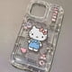 thumbnail image 3 of Funda transparente para Xiaomi Redmi Note 12 Turbo 12S 11 11S 10 10S 9 9S 8 Pro 12C 10C 10X 9T 9A, funda de dibujos animados de Hello Kitty Melody, 3 of 5