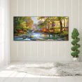 thumbnail image 4 of Cuadros Decorativos Río en el bosque pintura al óleo por números DIY pintado a mano sobre lienzo cuadro de pared Sywqhk Nuevos Originales, 4 of 9