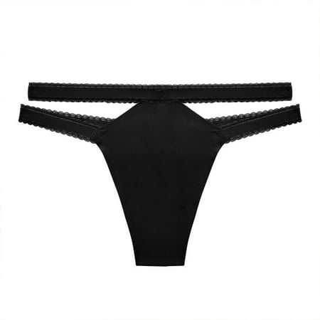 Thongs for Women 6 Pack Seamless Comfort Everyday Hip Lifting Underwear Traceless High Waist Everyday G-strings Panty