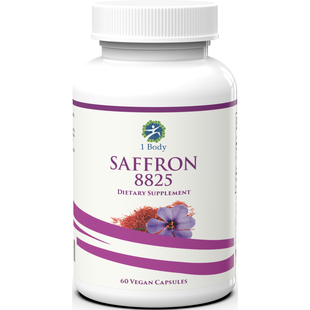 1 Body Saffron 8825 All Natural Appetite Suppressant 88.5mg Capsules