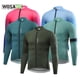 thumbnail image 2 of WOSAWE Maillot de ciclismo fino de otoño, maillot de manga larga, ropa de ciclismo que absorbe la humedad, ropa de ciclismo de montaña, maillot de ciclismo para hombre, 2 of 5