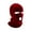 Red, variant on Ski Mask,Suitable for Cold Winter Ski Mask for Men,Keep Head Warm Full Face Mask,Dark Red
