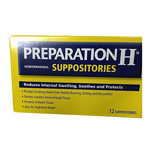 PREPARATION H SUPPOSITORIES 12