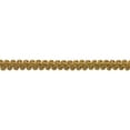 thumbnail image 1 of 1/2" (1cm) Basic Solid Collection French Gimp Braid Trim (Style# FGS), Antique Gold #C4 (Dark Yellow Gold) 10 Yards (30 ft/9.5m), 1 of 1
