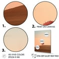 thumbnail image 3 of Designart "Abstraction Photography: Autumn Sunset I" Minimalism Floater Framed Canvas Prints, 3 of 5
