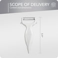 thumbnail image 6 of Börner 6 in 1 Peeler, White, 6 of 7