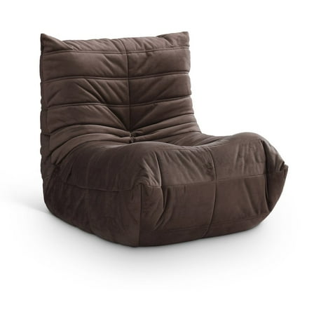 Meridian Furniture Relax Brown Velvet Upholstered Chair