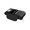 Black, variant on Practical Auto Center Console Holder Containing Two USB Outlets Memory Foam Padding And Decorative Light Effect
