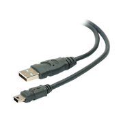 Belkin PRO Series - USB cable - USB (M) to mini-USB Type B (M) - USB 2.0 - 6 ft - molded