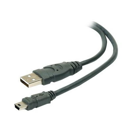 Belkin PRO Series - USB cable - USB (M) to mini-USB Type B (M) - USB 2.0 - 6 ft - molded