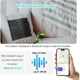 thumbnail image 3 of Air Tracker Tags - 2 Pack, Bluetooth Tracker for iPhone ipad Find My(iOS Only),Key Item Finder Locator with Sound, Smart Luggage Tag for Suitcases Keys/Bags/Pets/Wallet/Backpack,Battery Replaceable, 3 of 7