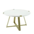 thumbnail image 6 of River Street Designs Slate Wrap Leg Faux Marble Coffee Table, 6 of 10