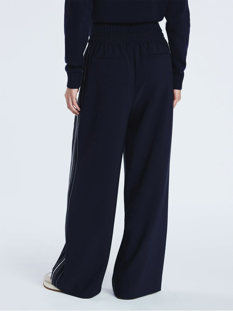 Free Assembly Women's and Women's Plus Side Stripe Pull-On Pants