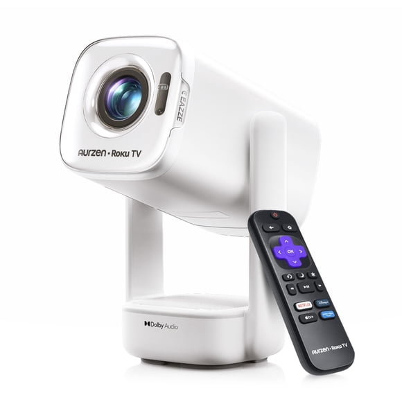 Proyector de video Aurzen Roku TV D1R Air USB‑C 1080P