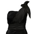thumbnail image 3 of Gspmoly Robe d'Été, Robe Moulante à Paillettes Unie à Col Rond Décontractée pour Femmes, Robe Sans Bretelles, Robes de Mariage pour Femmes Offres Prime, 3 of 7