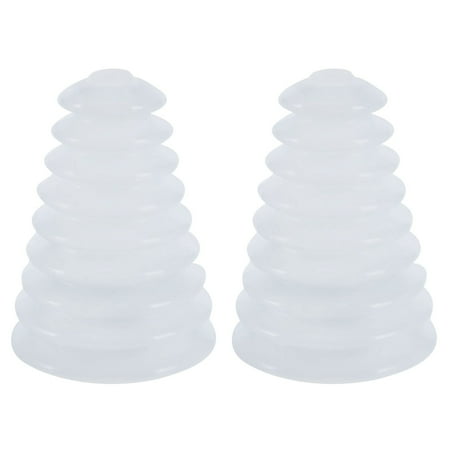 

2Piece Drill Dust Collector Rubber Dust Cover Electric Hammer Drill Dust Collector Electric Drill White