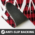 thumbnail image 4 of Zufioo Christmas Buffalo Plaid 2PCS Kitchen Mats for Floor,Home Decor Cushion, 2PCS Kitchen Rugs,Anti Fatigue Mats for Kitchen Floor,Waterproof Kitchen Rug Set, 4 of 6