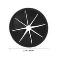 thumbnail image 2 of FUEENIRVA 5Pcs Desk Hole Cover Black for Cable Management on Computer Office Desk, 2 of 6