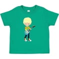 thumbnail image 3 of Inktastic Rock Boy, Blond Hair, Guitar Player, Band, Music Boys Toddler T-Shirt, 3 of 5