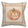 thumbnail image 2 of Creative Products Boo Jack-o'-lantern 18 x 18 Indoor / Outdoor Pillow, 2 of 2