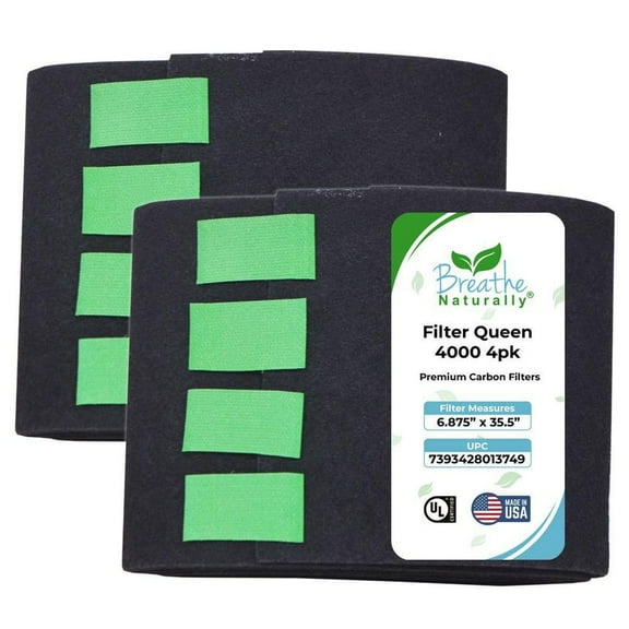 Filter Queen Defender 4000 Series Replacement Carbon Pre Filter 4 Pack