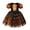 Black, variant on Odeerbi Toddler Girls Halloween Princess Dress Puff Sleeve Tulle Tutu Dress Party Gown
