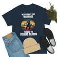 thumbnail image 4 of We Interrupt This Marriage To Bring You Fishing Season Funny T-Shirt, 4 of 4