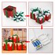 thumbnail image 4 of Zimtown Juego de Caja de Regalo Brillante de 3 Piezas para Decoración Navideña Festiva Decoración Interior y Exterior, 4 of 6