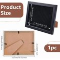 thumbnail image 2 of Enamel Pin Display Frame 9.1x13.2x0.8 Inch Pin Collection Display Case Pins Collection Shadow Box Cabinet Brooch Collect Frame for Medals Enthusiast Collectibles for making, 2 of 5