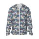 thumbnail image 1 of Fotbe Tropical Sloth Chaqueta con Protección Solar UPF 50+ para Hombre y Mujer, Camisa con Capucha y Bolsillos-Small, 1 of 7
