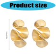 thumbnail image 5 of Lerpwige Geometric Ears Jewelry Copper Texture Suitable for Various Occasion Wear, 5 of 11
