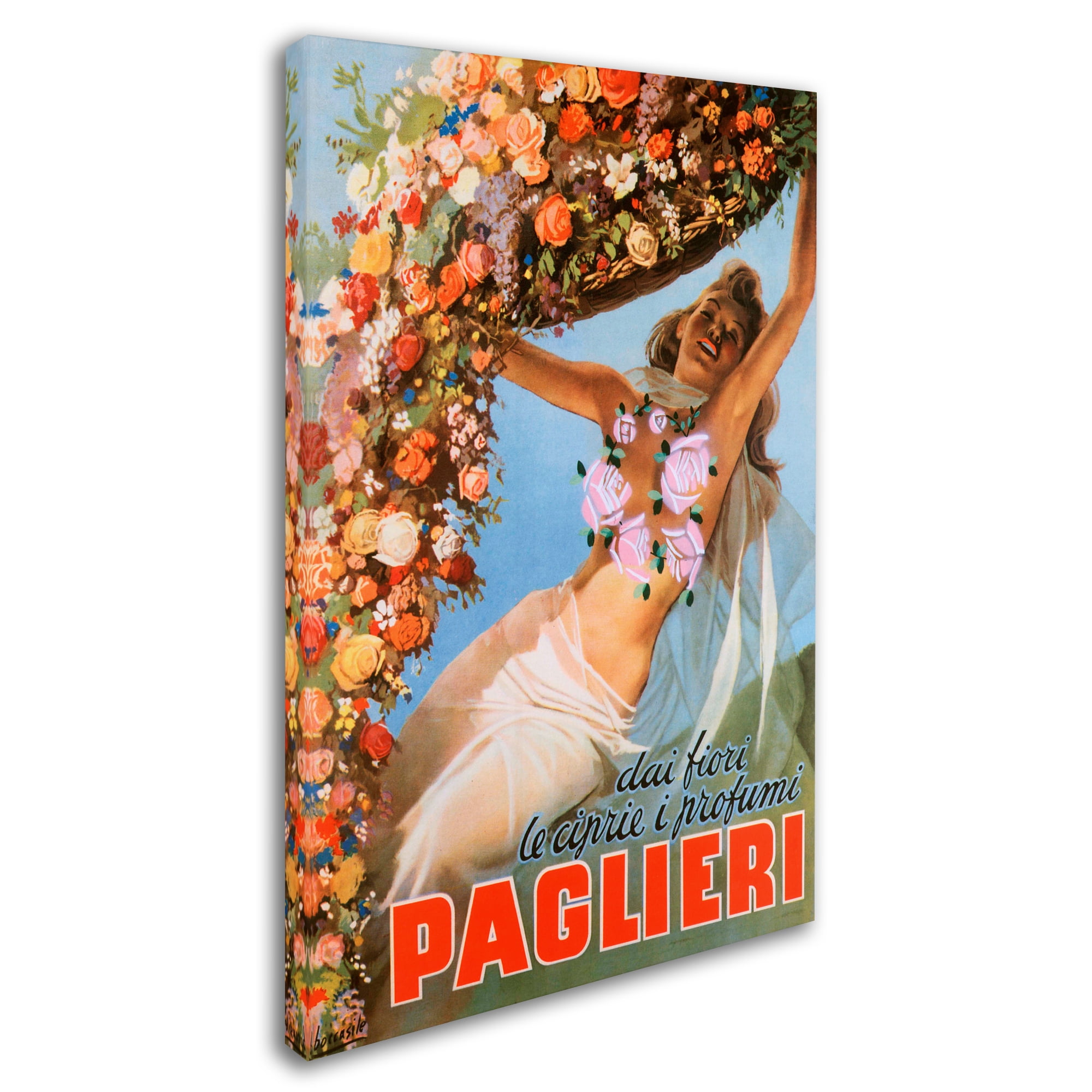 Trademark Fine Art 'Paglieri' Canvas Art by Vintage Apple Collection