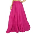 thumbnail image 2 of Phagun Skirt Long Maxi Skirt Beach Wear Cotton Summer Wear Clothing, 2 of 5