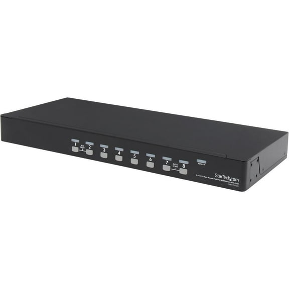 8PORT USB KVM SWITCH 1U RACKMOUNT KVM SWITCH WITH OSD