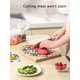 thumbnail image 4 of 5pcs Piic Disposable Chopping Board Kitchen Portable Washable Chopping Board Fruit Cut Vegetables Raw And Cooked Tough Vegetable Mat, 4 of 5