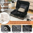 thumbnail image 6 of Hardshell ABS Luggage Set - Carry-On Suitcases with Dual Spinner Wheels,Check-In Sizes for Travel & Business, 6 of 8