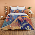 thumbnail image 1 of Ensemble de Housse de Couette Douce Ensemble de Literie 2/3 Pcs Housses de Couette, 1 of 4