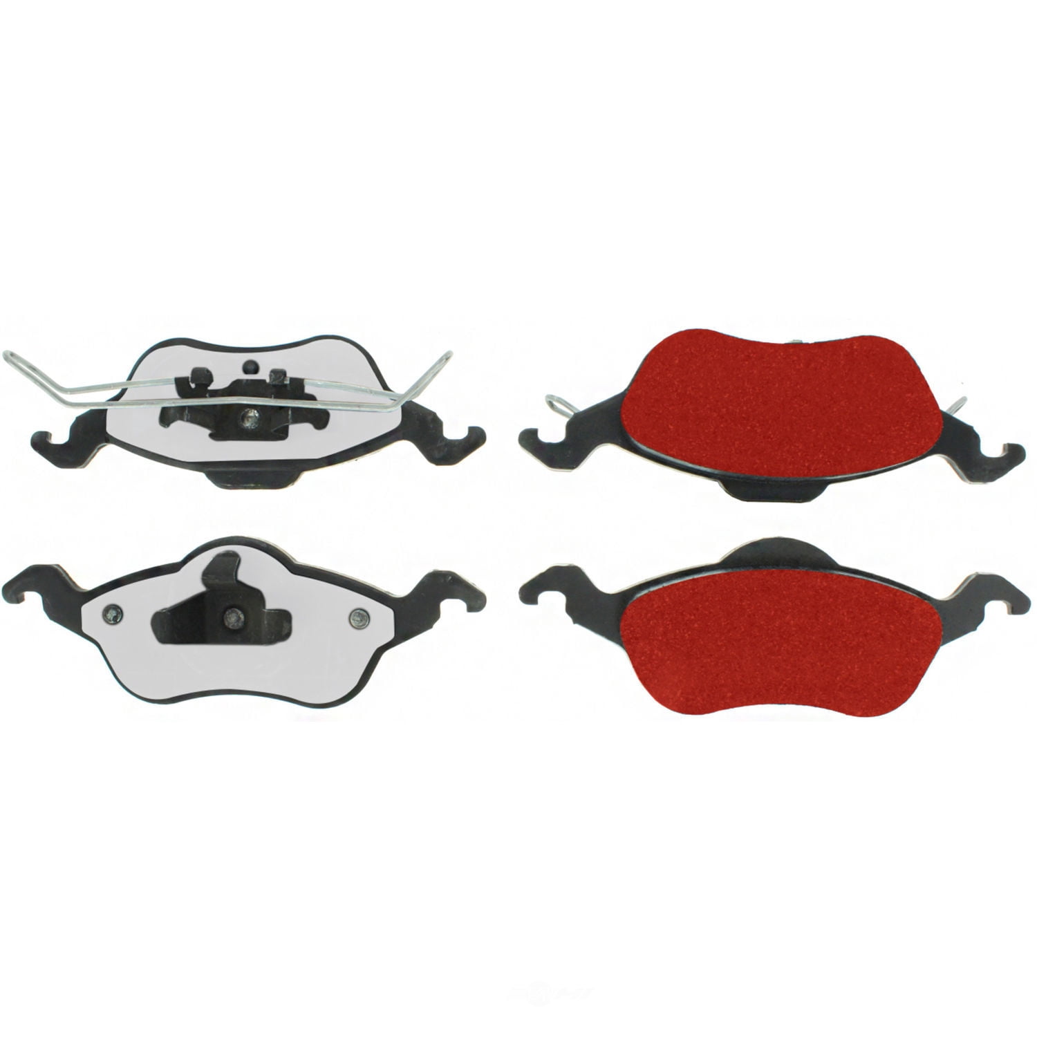 PQ PRO DISC BRAKE PADS WITH HARDWARE