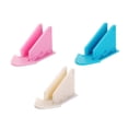 thumbnail image 4 of HAMPPLIES 3Pcs Sliding Door Locks in Assorted Colors Strong ABS Plastic with Adhesive for Secure Door Locking, 4 of 8