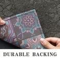 thumbnail image 6 of Purple Ethnic Geometric Patchwork Pattern Door Rugs,Washable Non Slip Door Mats Indoor,Decorative Door Mats,Entry Mat Indoor for Entrance,Bedroom,Kitchen,Bathroom,16"x47", 6 of 6