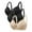 Khaki Womens Bras, variant on 3 Packs Womens Push Up Underwire Bras D Cup Lightweight Bras for Women Full Coverage Lace Splice Breathable Bra