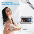 thumbnail image 3 of Shower Phone Holder, Waterproof Universal Shower Phone Case Phone Stand Wall Mount For Cell Phone Under 6.8 Inch, 3 of 5