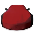 thumbnail image 2 of C7 Corvette Ultraguard Stretch Satin Indoor Car Cover : Sport Series Dark Red/Black, 2 of 15