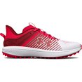 thumbnail image 4 of Under Armour Chaussures de Baseball Yard Low Turf pour Hommes, (601) Rouge/blanc/blanc, 9.5, 4 of 6